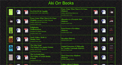Desktop Screenshot of akiorrbooks.com